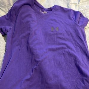 Cute under armor shirt purple